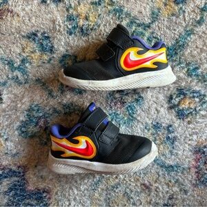 Nike star runner fire toddler shoes